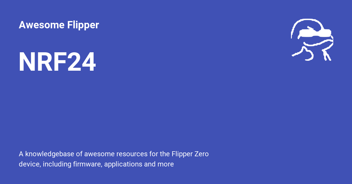 NRF24 - Awesome Flipper